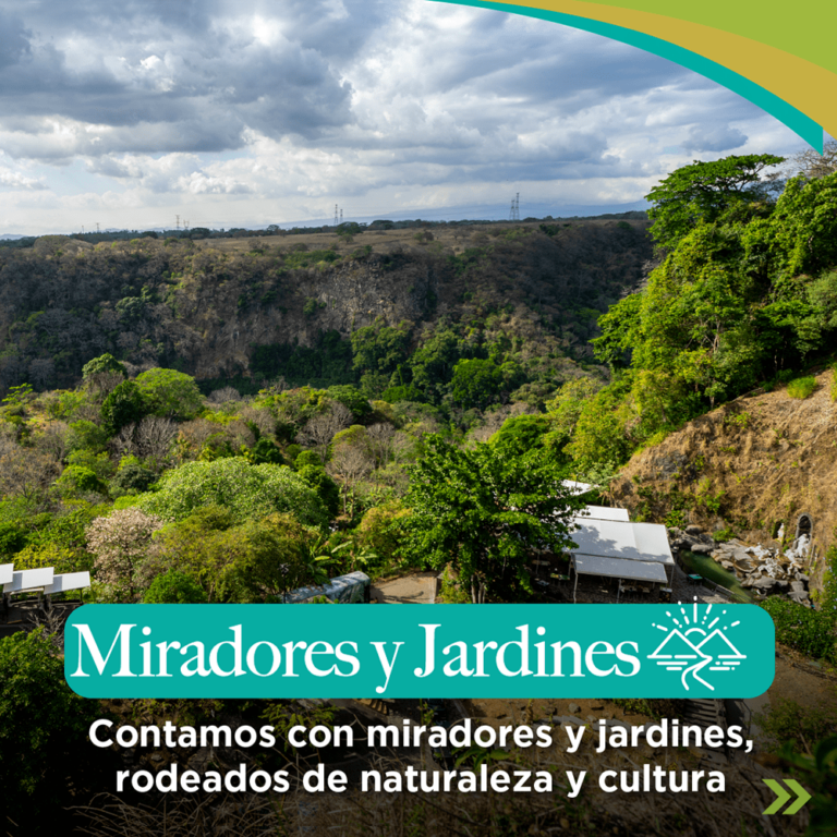 Miradores y Jardines